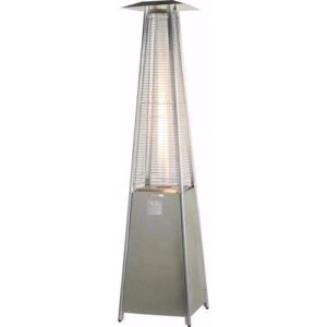 Aquecedor Externo Quartzo Piramide Aço Inox 2,20m – Premium