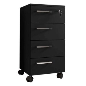 Gaveteiro 4 gv Paris Preto