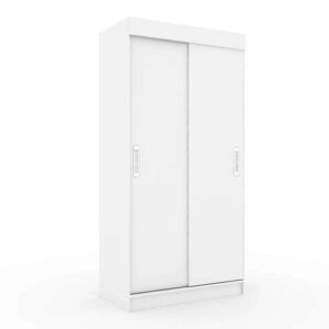 Guarda-Roupa Solteiro Berlim 2PT Branco