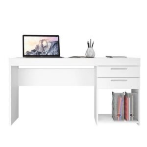 Mesa De Escritório Office Notável Móveis Branco New