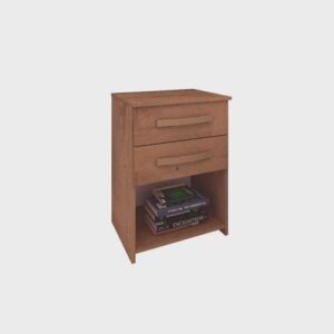 Mesa de Cabeceira 2 Gavetas 0238R Atualle