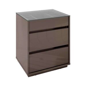 Mesa de Cabeceira Belize 3 gv Cinza