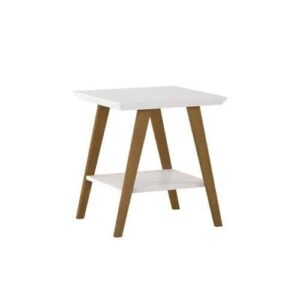 Mesa de Canto Mônaco Branco