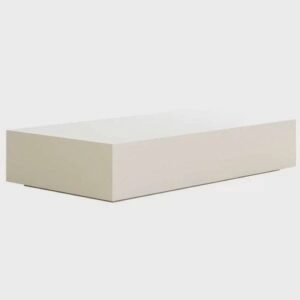 Mesa de Centro Retangular Uvim Branco