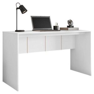 Mesa para Escritório Cubic 1360 Branco – Caemmun