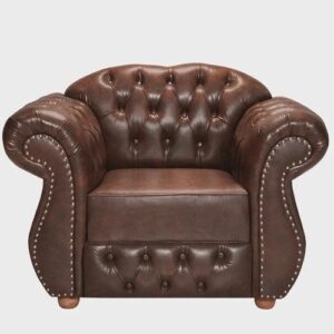 Poltrona Chesterfield Merlo Courano Marrom  Decoracao, Sala estar, tv, recepção, barbearia